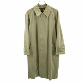 アクアスキュータム(AQUA SCUTUM)のアクアスキュータム 英国製 ステンカラーコート ベージュ系 Aquascutum メンズ(ステンカラーコート)