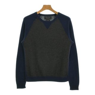 ラグアンドボーン(Rag & Bone)のrag & bone ニット・セーター M チャコールグレーx紺 【古着】【中古】(ニット/セーター)