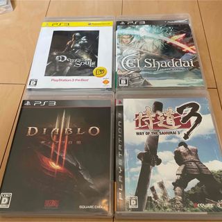 プレイステーション3(PlayStation3)のエルシャダイ アセンションオブザメタトロンほかPS3ソフト4本セット(家庭用ゲームソフト)