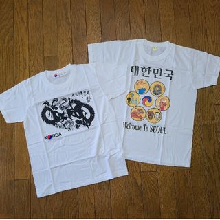 韓国土産 Tシャツ Sサイズ ２枚組(Tシャツ/カットソー(半袖/袖なし))