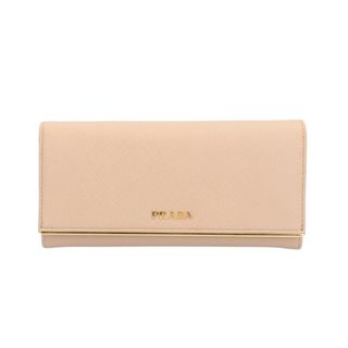 プラダ(PRADA)のプラダ サフィアーノ 長財布 レザー レディース PRADA  中古(財布)