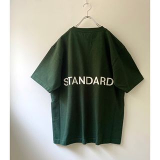 キャンバー(CAMBER)の新品 CAMBER 別注 ロゴTEE アメリカ製 グリーン ユニセックス(Tシャツ(半袖/袖なし))