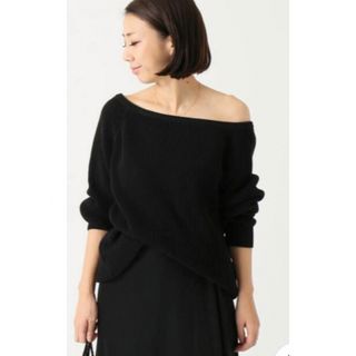 ドゥーズィエムクラス(DEUXIEME CLASSE)のDeuxiemeClasse PAN OFFSHOULDER KNIT  ニット(ニット/セーター)