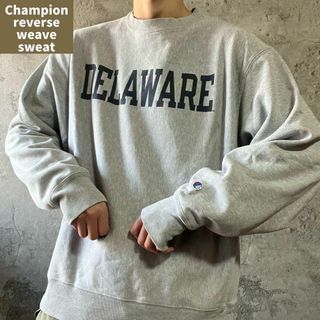 チャンピオン(Champion)の00s古着 Champion チャンピオン リバースウィーブ アーチカレッジロゴ(スウェット)