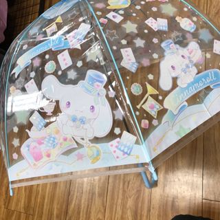 サンリオ - 再入荷シナモロール 子供用ビニールワンタッチ ジャンプ傘