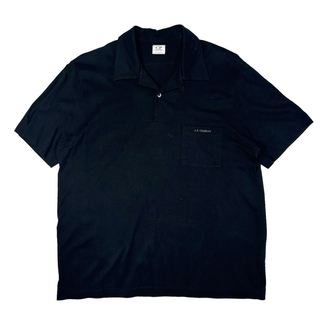 シーピーカンパニー(C.P. Company)のC.P. COMPANY 2003SS 半袖開襟ポロシャツ ネイビー(ポロシャツ)
