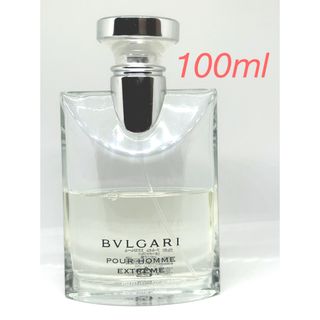 ブルガリ(BVLGARI)のブルガリ　プールオム　エクストレーム　エクストリーム　オードトワレ　100ml(香水(男性用))