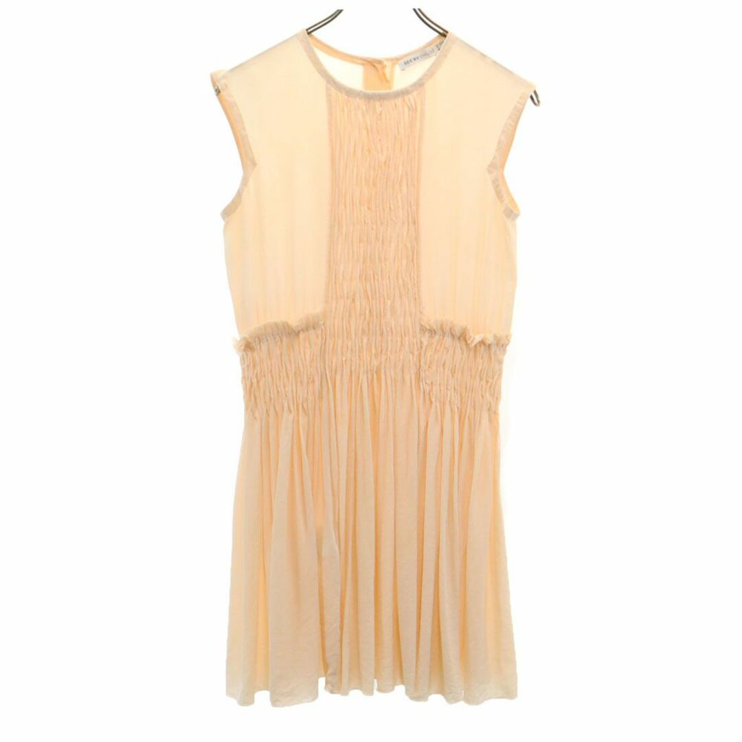 SEE BY Chloe シルクレースノースリーブチュニック