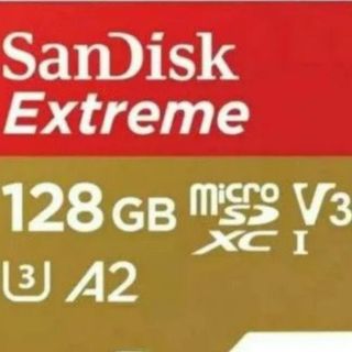 SanDisk Extreme micro SDXC 128GB sdカード エ