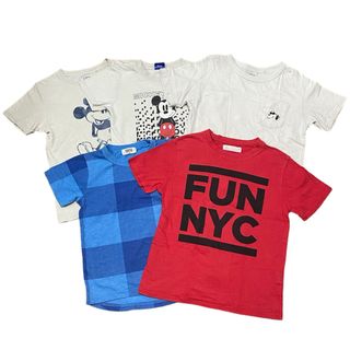 ユニクロ(UNIQLO)のUNIQLO ユニクロ UT ZARA ザラTシャツ まとめ売り 男の子 120(Tシャツ/カットソー)