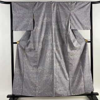 大島紬 身丈159.5cm 裄丈65cm 正絹 逸品 【中古】(着物)