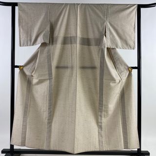 紬 身丈156.5cm 裄丈62cm 正絹 美品 名品 【中古】(着物)