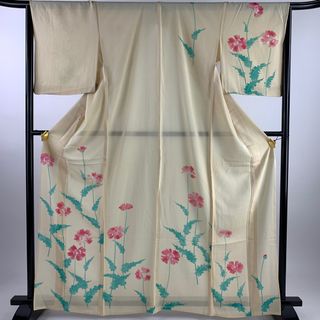 訪問着 身丈165cm 裄丈66cm 正絹 名品 【中古】(着物)