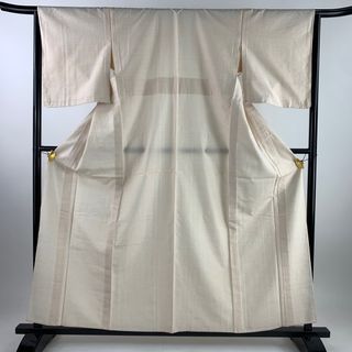 結城紬 身丈159.5cm 裄丈65cm 正絹 美品 名品 【中古】(着物)