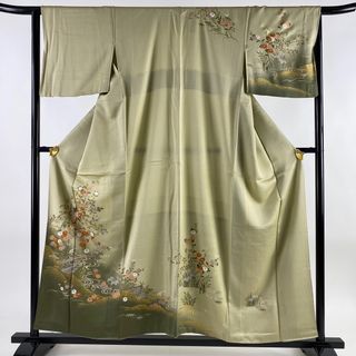 訪問着 身丈157cm 裄丈65.5cm 正絹 美品 秀品 【中古】(着物)