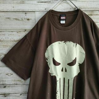 MARVEL - 【680】90S　USA古着 アメコミ　マーベル　パニッシャー　Tシャツ　２ＸＬ