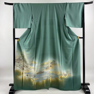 色留袖 身丈167.5cm 裄丈68cm 正絹 美品 秀品 【中古】(着物)