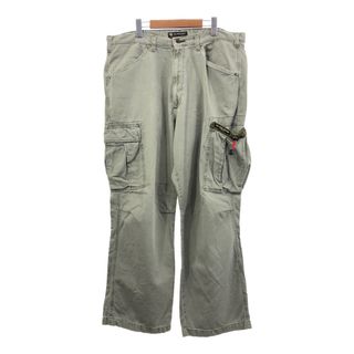 ポロラルフローレン(POLO RALPH LAUREN)のPOLO JEANS ポロジーンズ カーゴ パンツ 大きいサイズ ラルフローレン ベージュ (メンズ W36 L30) 中古 古着 Q8457(その他)