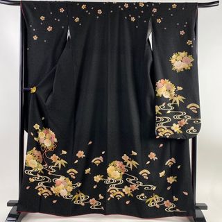 振袖 身丈163.5cm 裄丈66.5cm 正絹 名品 【中古】(着物)