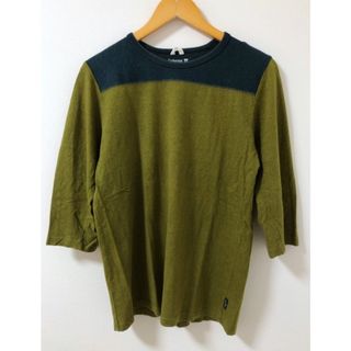 ゴーヘンプ(GO HEMP)のGOHEMP（ゴーヘンプ）オーガニックコットン　ヘンプ　フットボールTシャツ【E3361-007】(Tシャツ/カットソー(七分/長袖))