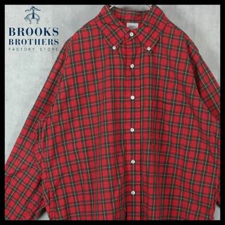 ブルックスブラザース(Brooks Brothers)の【美品】ブルックスブラザーズ BDシャツ タータンチェック makers XL(シャツ)