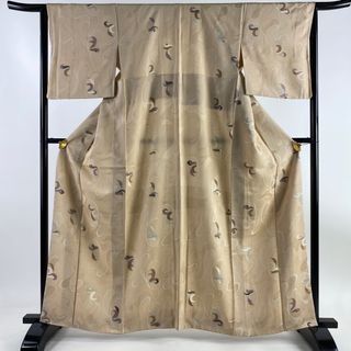 小紋 身丈161cm 裄丈64.5cm 正絹 秀品 【中古】(着物)