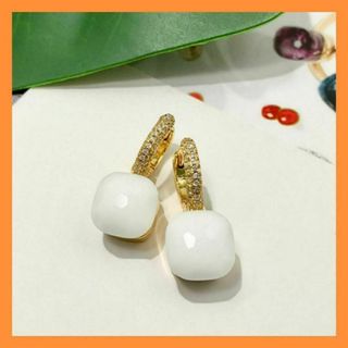 c【SALE】ピアス ゴールドアクセ 春夏 爽やか ダイヤピアス(ピアス)