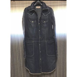 リーバイス(Levi's)のリーバイス　シャツワンピース　ロング　デニムシャツ(ひざ丈ワンピース)