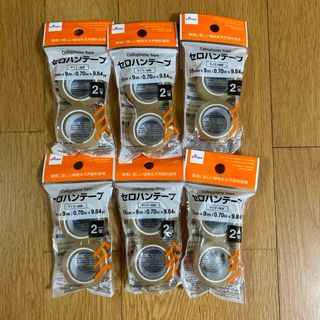 DAISO - セロハンテープ　2コ入り　6コセット