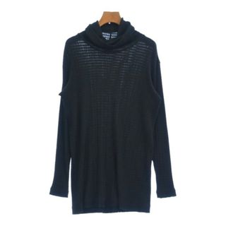 イッセイミヤケ(ISSEY MIYAKE)のISSEY MIYAKE イッセイミヤケ Tシャツ・カットソー M 黒 【古着】【中古】(カットソー(半袖/袖なし))