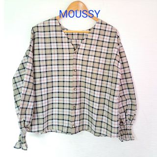 マウジー(moussy)のMOUSSY　マウジー　ブラウス　シャツ(シャツ/ブラウス(長袖/七分))