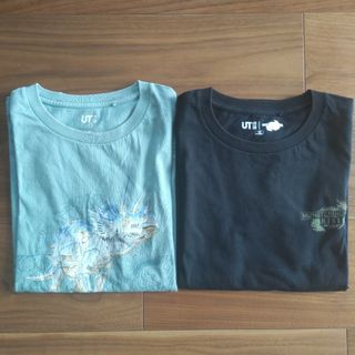 ユニクロ(UNIQLO)のユニクロ　UT　140　半袖Tシャツ　2枚セット(Tシャツ/カットソー)