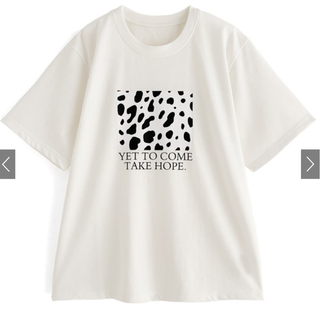 グレイル(GRL)のグレイル　ダルメシアンプリントTシャツ(Tシャツ(半袖/袖なし))
