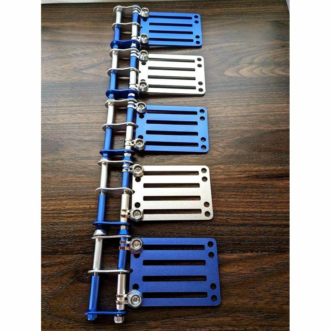 青×銀 2連チェーン付きニックス風ベルトループ 腰道具 腰袋 工具 青×銀 2連チェーン付きニックス風ベルトループ 腰道具 腰袋 工具