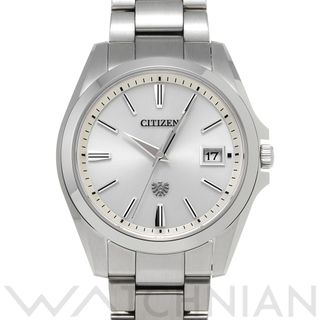 シチズン(CITIZEN)の中古 シチズン CITIZEN AQ4060-50A シルバー メンズ 腕時計(腕時計(アナログ))