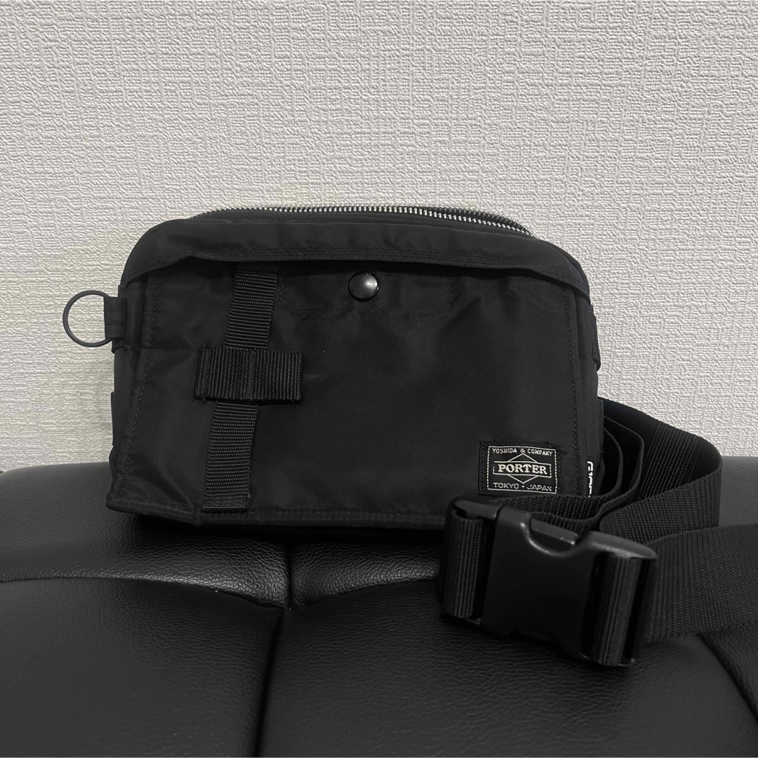 美品】PORTER ポーターショルダーバッグ ボディバッグ 美品】PORTER ポーターショルダーバッグ ボディバッグ