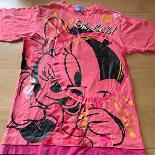 ディズニー(Disney)のミニーちゃん　Tシャツ(Tシャツ(半袖/袖なし))