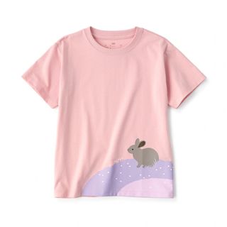 ムジルシリョウヒン(MUJI (無印良品))の新品未使用　無印良品　キッズTシャツ　130(Tシャツ/カットソー)