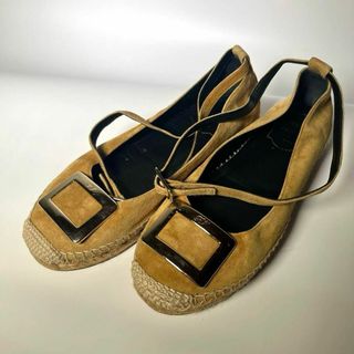 ロジェヴィヴィエ(ROGER VIVIER)の✨【良品】✨Roger Vivier ロジェヴィヴィエ エスパドリーユ パンプス(ハイヒール/パンプス)