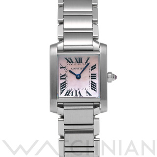 カルティエ(Cartier)の中古 カルティエ CARTIER W51028Q3 ピンクシェル レディース 腕時計(腕時計)