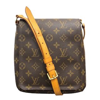 ルイヴィトン(LOUIS VUITTON)の　ルイ・ヴィトン LOUIS VUITTON ミュゼットサルサ ショート M51258 ブラウン モノグラムキャンバス レディース ショルダーバッグ(ショルダーバッグ)