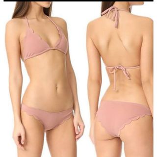 Marysia Swim - marysia スカラップビキニ スモーキーピンクS Marysia Swim - marysia スカラップビキニ スモーキーピンクS
