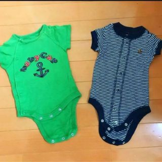 ベビーギャップ(babyGAP)のbabygap サマーロンパース (ロンパース)