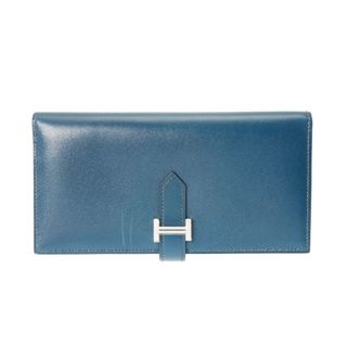 エルメス(Hermes)のエルメス  ベアンスフレ  長財布 ブルードプリュス(財布)