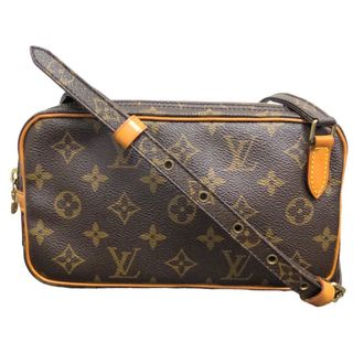 ルイヴィトン(LOUIS VUITTON)の　ルイ・ヴィトン LOUIS VUITTON ポシェット・マルリーバンドリエール M51828 ブラウン モノグラムキャンバス レディース ショルダーバッグ(ショルダーバッグ)