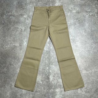 リーバイス(Levi's)のLevi's リーバイス 70's 70s  646-1424 コットンツイル カツラギ フレアパンツ ベルボトム 42TALON vintage ビンテージ(その他)