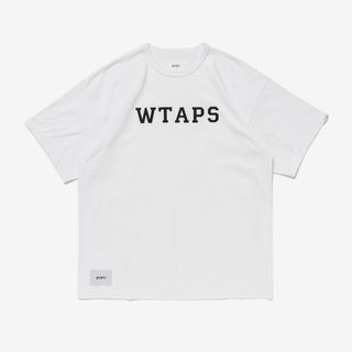 新品 白 M Wtaps ACADEMY Tシャツ 241ATDT-CSM21(Tシャツ/カットソー(半袖/袖なし))