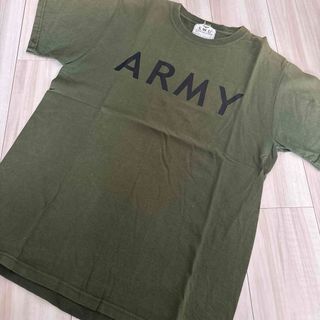 ARMY カーキ　Tシャツ(Tシャツ/カットソー(半袖/袖なし))