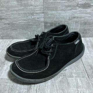 VANS ハーフブーツ ショートブーツ 黒 スエード OLD VANS US 7(ブーツ)