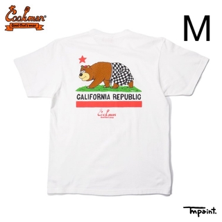 COOKMAN Tシャツ California bear カリフォルニア くま(Tシャツ(半袖/袖なし))